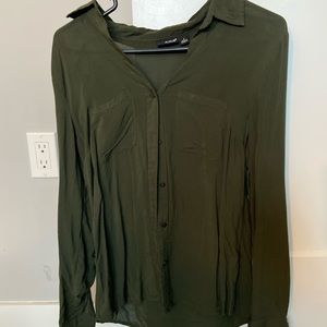Long sleeve button down